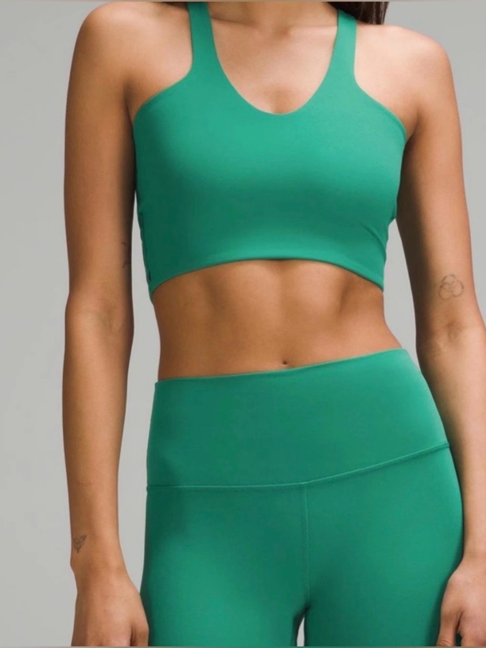 Lululemon Athletica Cascadia Green Bra  Top S/M